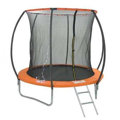 8 fods trampolin med kabinet